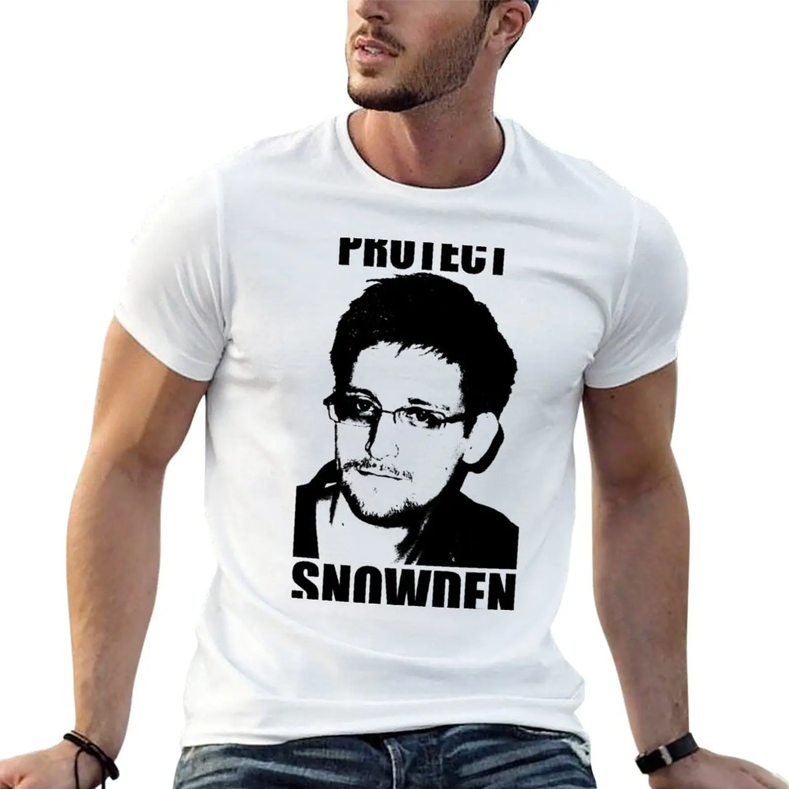 Protect Snowden T-Shirt t shirts with prints t shirts for man pack white t shirts cotton 100% T-shirt
Protect Snowden T-Shirt t shirts with prints t shirts for man pack white t shirts cotton 100% T-shirt