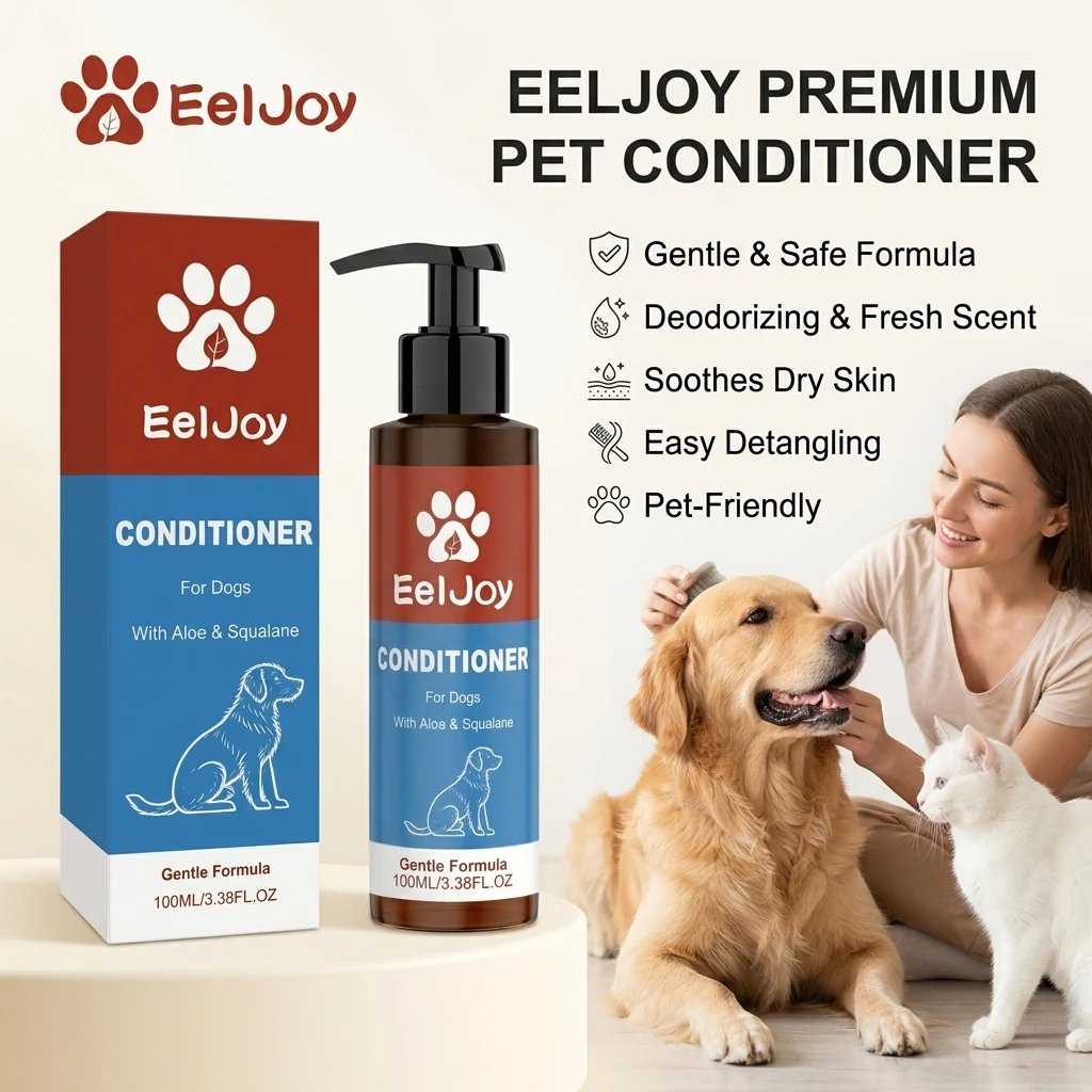 Dog Coat Conditioner Moisturizing Eliminating Odors Soft Hair Smooth Skin Reduce Knotting Refreshing Gentle Formulapet Shampoo
Dog Coat Conditioner Moisturizing Eliminating Odors Soft Hair Smooth Skin Reduce Knotting Refreshing Gentle Formulapet Shampoo