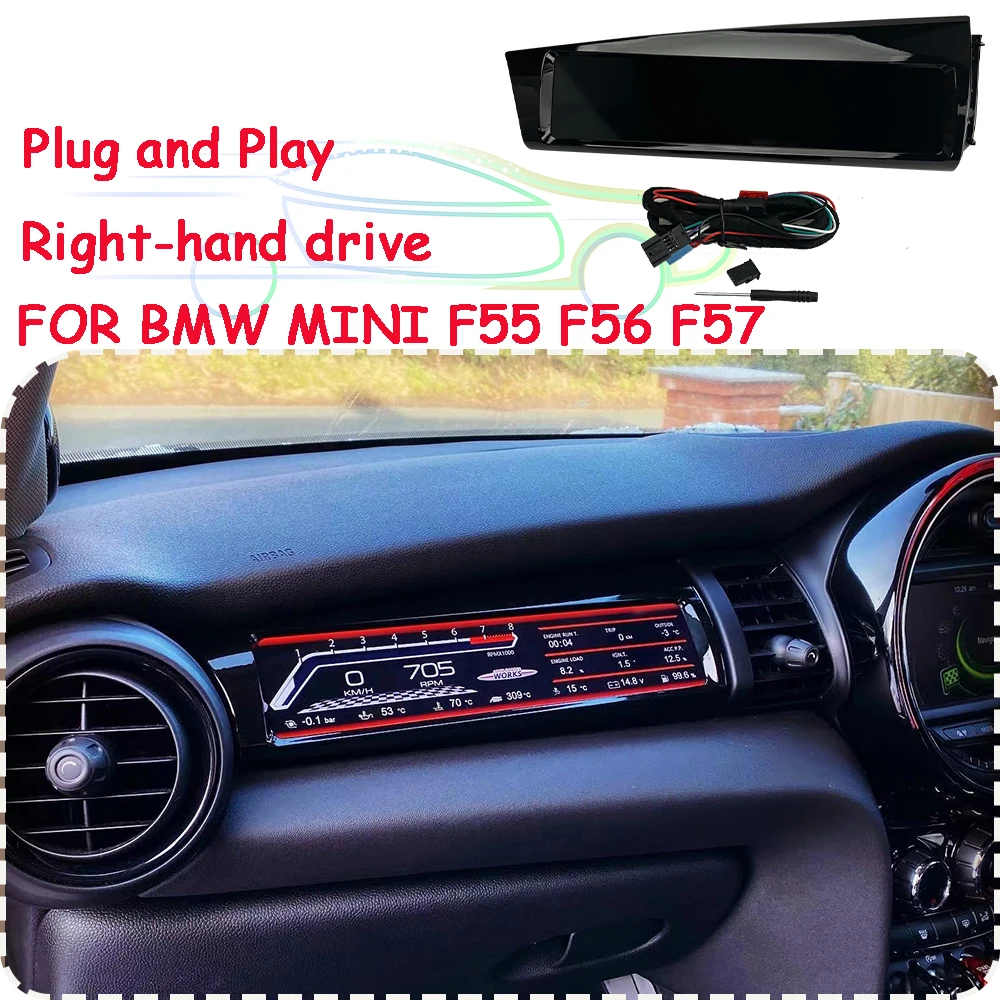 FOR BMW MINI F55 F56 F57 2015 2016 2017 2018 2019 2020 Co-pilot LCD Instrument Cluster Display Virtual Cockpit Instrument
FOR BMW MINI F55 F56 F57 2015 2016 2017 2018 2019 2020 Co-pilot LCD Instrument Cluster Display Virtual Cockpit Instrument