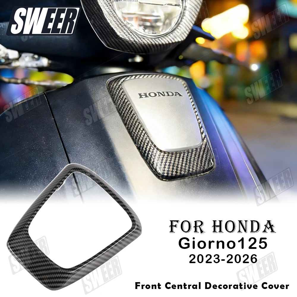 Motorcycle Front Central Decorative Carbon Fiber Cover Fit For Honda Giorno 125 2022-2025 Front Spoiler Wing Aerodynamic Spoiler
Motorcycle Front Central Decorative Carbon Fiber Cover Fit For Honda Giorno 125 2022-2025 Front Spoiler Wing Aerodynamic Spoiler