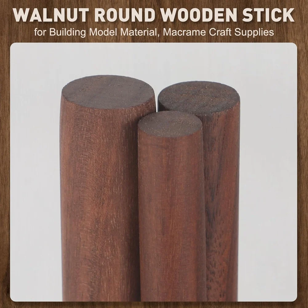 MALL 32Pcs 7 Size Walnut Wooden Dowel Rods 6 Inch Long Wooden Dowel Rods Sticks 4/6/8/10/12/15/18mm Wood Sticks
MALL 32Pcs 7 Size Walnut Wooden Dowel Rods 6 Inch Long Wooden Dowel Rods Sticks 4/6/8/10/12/15/18mm Wood Sticks
