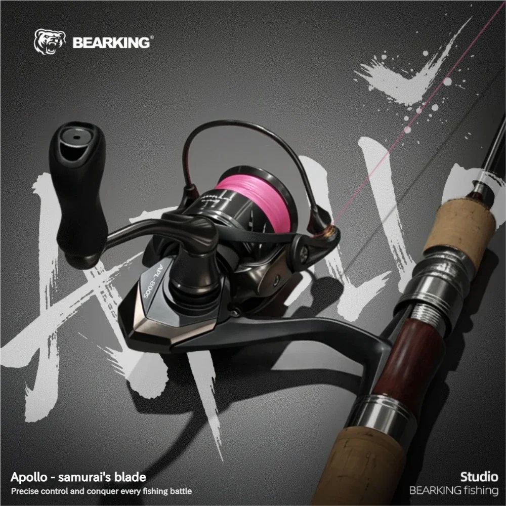 APOLLO Ultra-Light Spinning Reel 5.2:1-6.2:1 7+1BB Shallow Spool For Micro Finesse Lure Fishing Bass Perch Whitefish Freshwater
APOLLO Ultra-Light Spinning Reel 5.2:1-6.2:1 7+1BB Shallow Spool For Micro Finesse Lure Fishing Bass Perch Whitefish Freshwater
