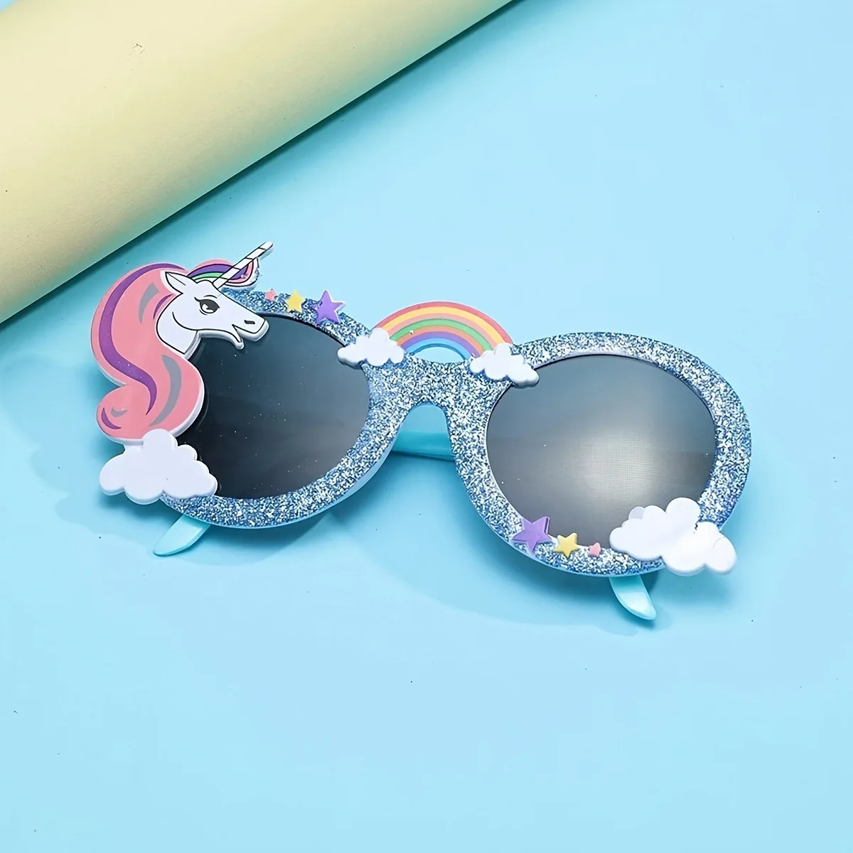 Vibrant Rainbow Unicorn Sunglasses Children's Cartoon Cute Glasses Party Prop Glasses for Birthday Party Decoration
Vibrant Rainbow Unicorn Sunglasses Children's Cartoon Cute Glasses Party Prop Glasses for Birthday Party Decoration
