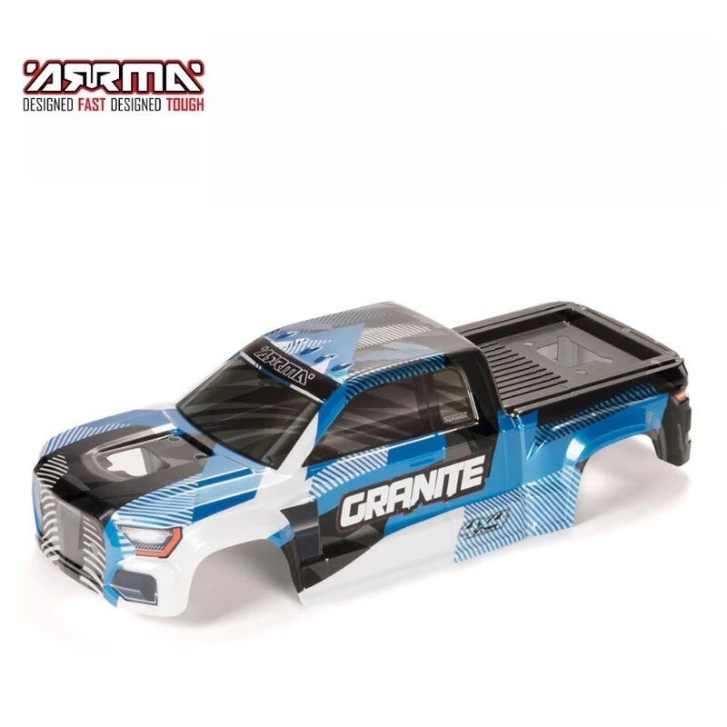 ARRMA 1/10 Granite V4 4x4 RC Monster Truck BLX Painted Car Body Shell with Decals ARA-1621 ARA-1622 ARA-1623 Optional Accessory
ARRMA 1/10 Granite V4 4x4 RC Monster Truck BLX Painted Car Body Shell with Decals ARA-1621 ARA-1622 ARA-1623 Optional Accessory