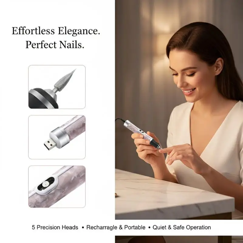 Electric Nail File Set Nails 4 Speeds Acrylic Nail Tool Thick Nails Edge Shaping Polishing Grinding Nursing Toe Nail Grinder Kit
Electric Nail File Set Nails 4 Speeds Acrylic Nail Tool Thick Nails Edge Shaping Polishing Grinding Nursing Toe Nail Grinder Kit