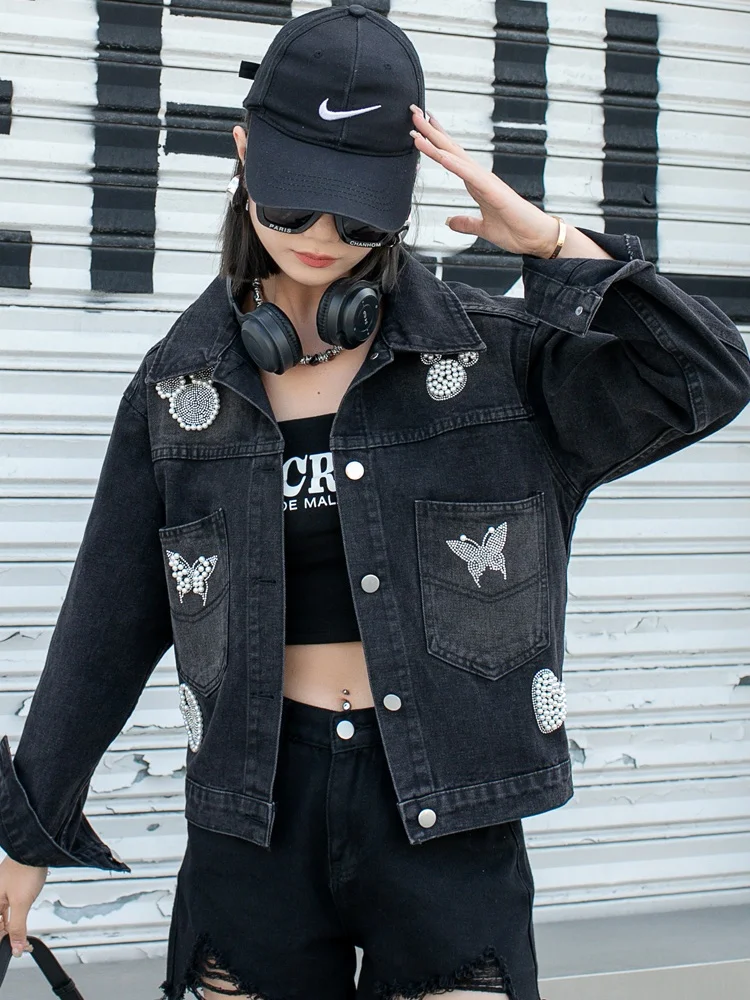 Женский джинсовый топ Jaet 202, весенний новый корейский свободный модный топ с вышивкой для маленьких фигурок
Женский джинсовый топ Jaet 202, весенний новый корейский свободный модный топ с вышивкой для маленьких фигурок