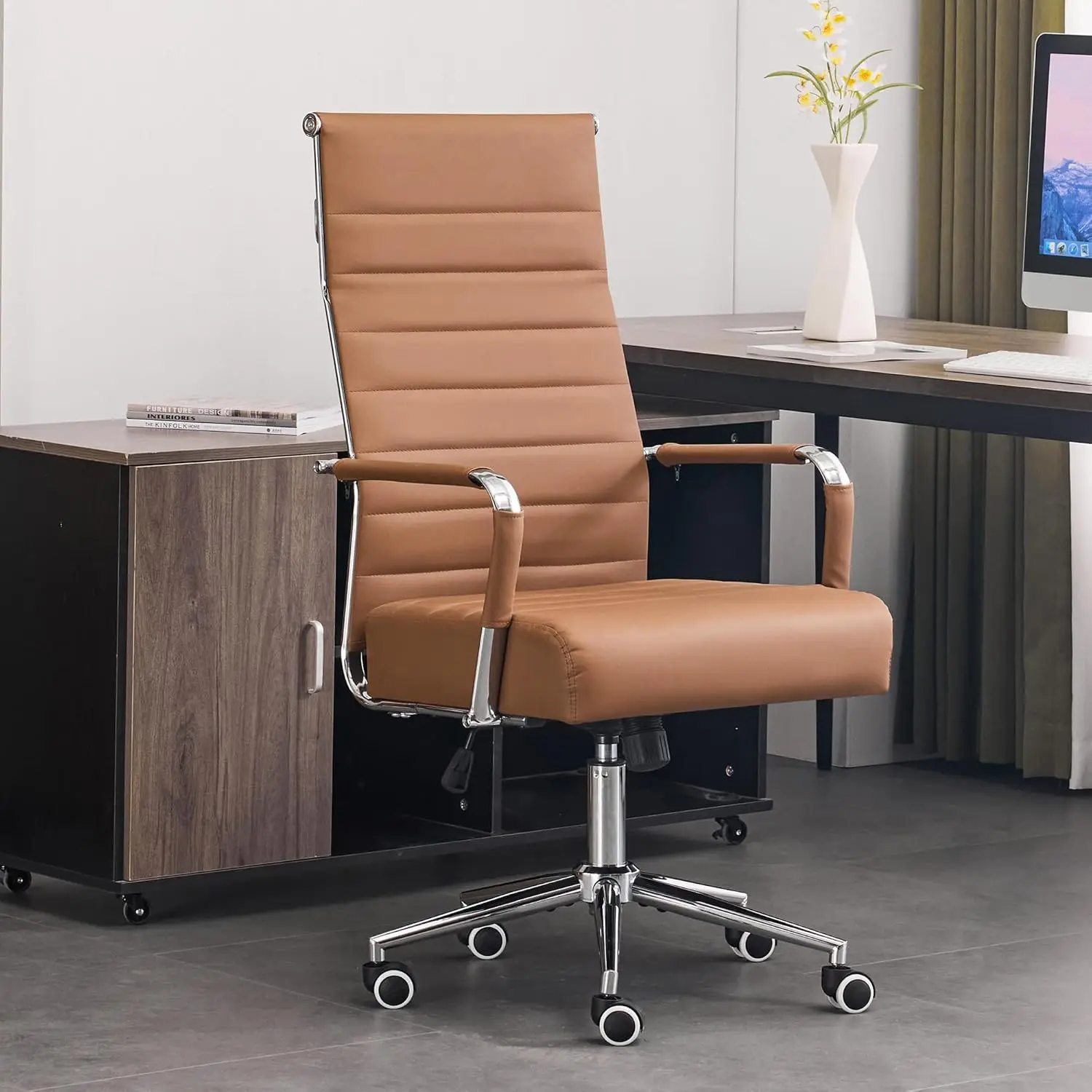 Office Desk Chair,Conference Room Chairs with Wheels and Arms, Modern PU Leather Ergonomic High Back Executive, Customized
Office Desk Chair,Conference Room Chairs with Wheels and Arms, Modern PU Leather Ergonomic High Back Executive, Customized