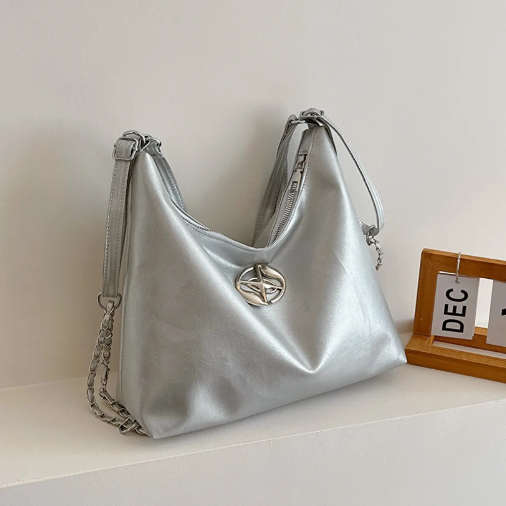 Women's Shoulder Bag Pleated Design Crossbody Bag Y2K Korean Tote Handbag PU Leather Plain Pleated Bag Underarm Bag
Women's Shoulder Bag Pleated Design Crossbody Bag Y2K Korean Tote Handbag PU Leather Plain Pleated Bag Underarm Bag