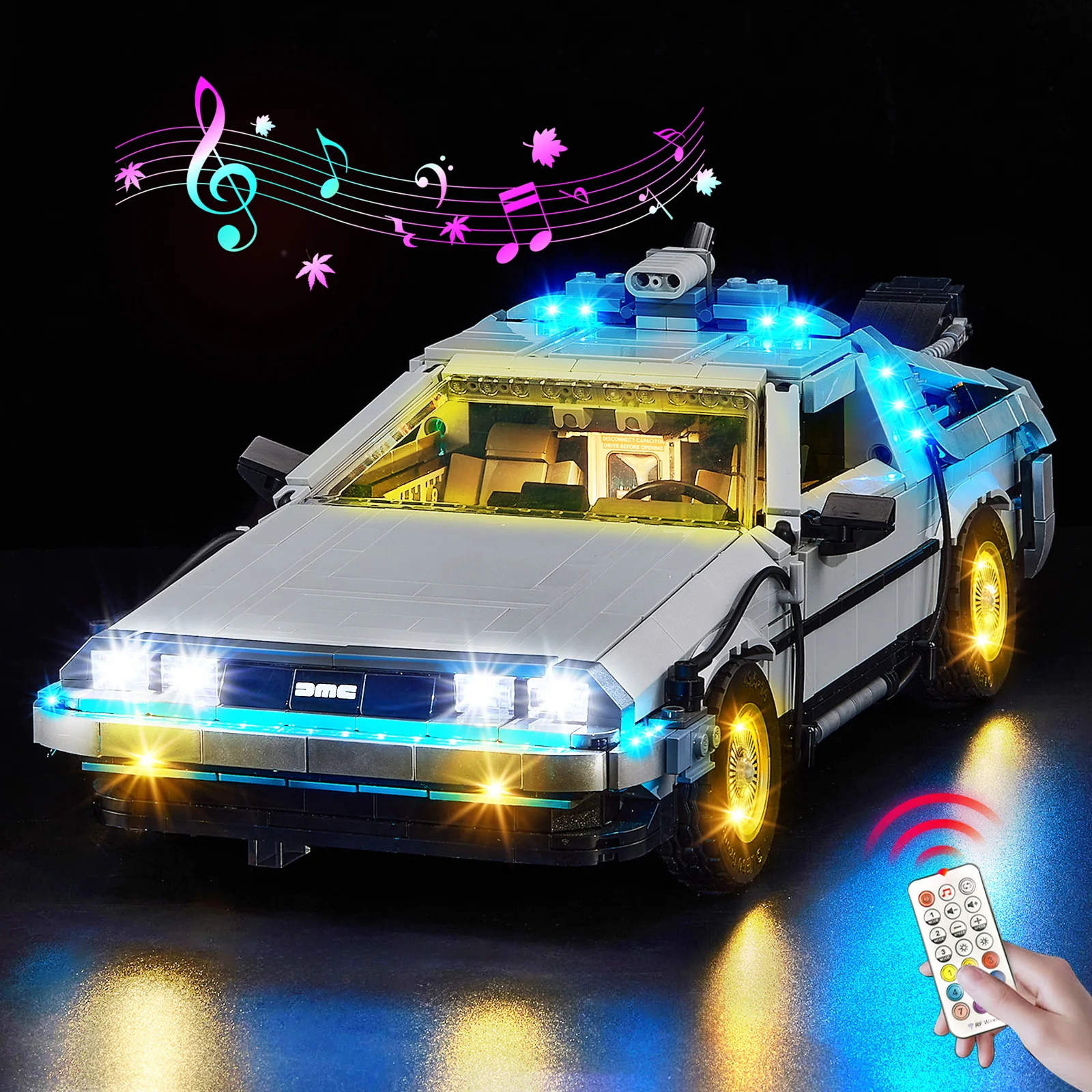 LED Lighting Set Suitable for LEGO Back To The Future Time Machine DeLorean DMC-12 10300 Building Blocks
LED Lighting Set Suitable for LEGO Back To The Future Time Machine DeLorean DMC-12 10300 Building Blocks