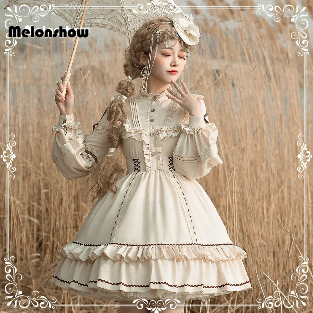 Melonshow Kawaii платье в стиле Лолиты, женский кружевной костюм горничной, милое японское милое готическое вечернее платье в стиле Ренессанс, Vestido 2021,
Melonshow Kawaii платье в стиле Лолиты, женский кружевной костюм горничной, милое японское милое готическое вечернее платье в стиле Ренессанс, Vestido 2021,