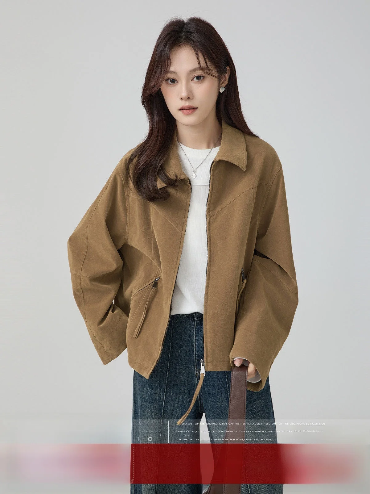 MoZaic женский ор замшевый жилет Jaet Long Sve в стиле ретро, кожаный жилет из шкуры оленя, осенний повседневный цвет на молнии
MoZaic женский ор замшевый жилет Jaet Long Sve в стиле ретро, кожаный жилет из шкуры оленя, осенний повседневный цвет на молнии