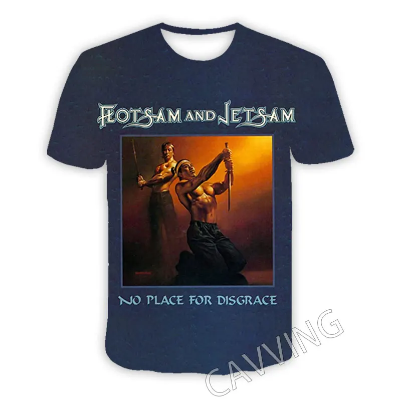Новые модные женские/мужские повседневные футболки с 3D принтом Flotsam и Jetsam Rock, футболки в стиле хип-хоп, стили Харадзюку, топы, одежда
Новые модные женские/мужские повседневные футболки с 3D принтом Flotsam и Jetsam Rock, футболки в стиле хип-хоп, стили Харадзюку, топы, одежда