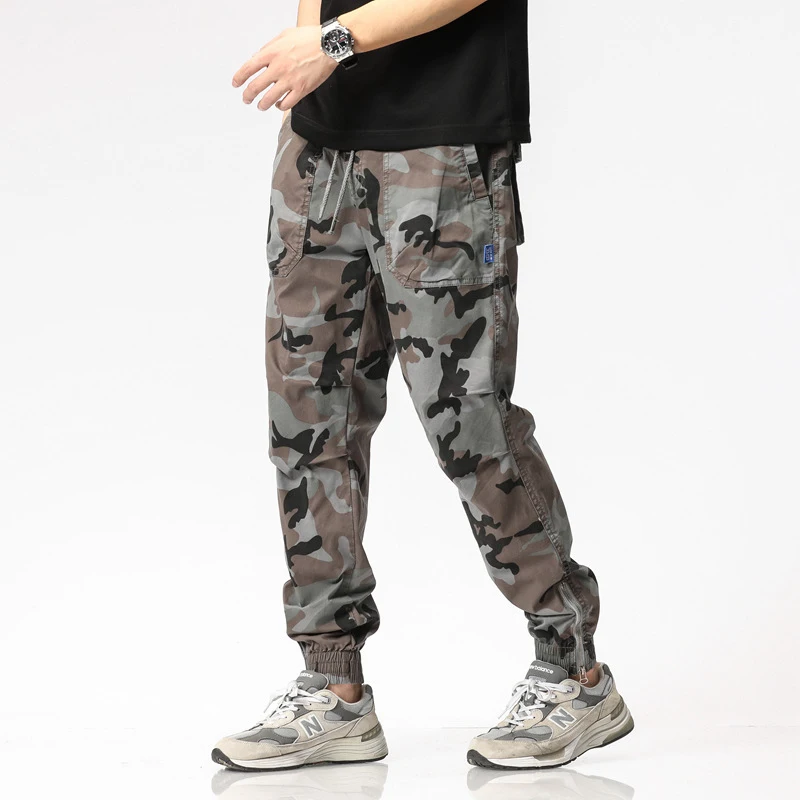 Men's Camouflage Work Pants Loose Leg Straight Casual Fashion Trousers Trendy High-End Feel
Men's Camouflage Work Pants Loose Leg Straight Casual Fashion Trousers Trendy High-End Feel
