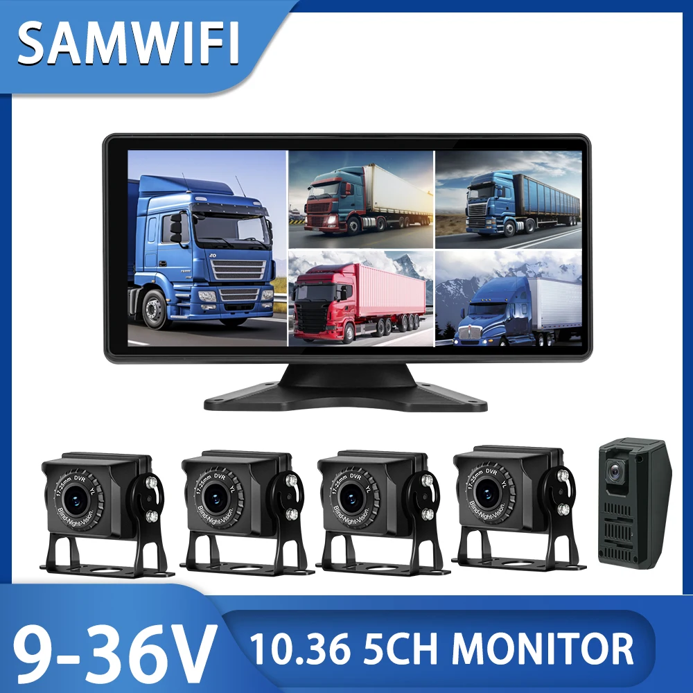 10.36 inch 5CH IPS Touch Split Screen AHD Car Monitor Bluetooth Mobile Phone Cast with Parking Video Recorder
10.36 inch 5CH IPS Touch Split Screen AHD Car Monitor Bluetooth Mobile Phone Cast with Parking Video Recorder