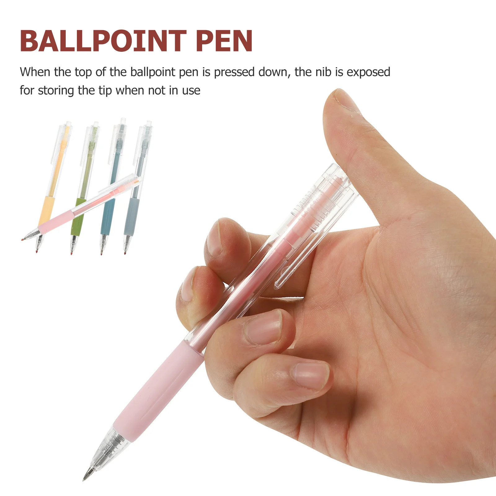 5Pcs Student Press Gel Pen Simple Smooth Writing Portable Gel Pen for School Office Testing Writing Tools School Supplies 
5Pcs Student Press Gel Pen Simple Smooth Writing Portable Gel Pen for School Office Testing Writing Tools School Supplies