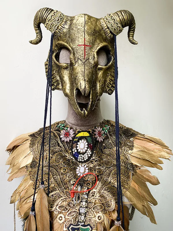 Demon Halloween Goat Full Face Animal Performance Makeup Ball Carnival Party Props Sheep Bone Skull Mask
Demon Halloween Goat Full Face Animal Performance Makeup Ball Carnival Party Props Sheep Bone Skull Mask