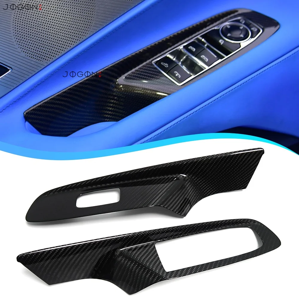 For Chevrolet Corvette C8 Stingray HTC ZR1 E-Ray Convertible Dry Carbon Fiber Car Inner Power Window Switch Cover Decorative
For Chevrolet Corvette C8 Stingray HTC ZR1 E-Ray Convertible Dry Carbon Fiber Car Inner Power Window Switch Cover Decorative