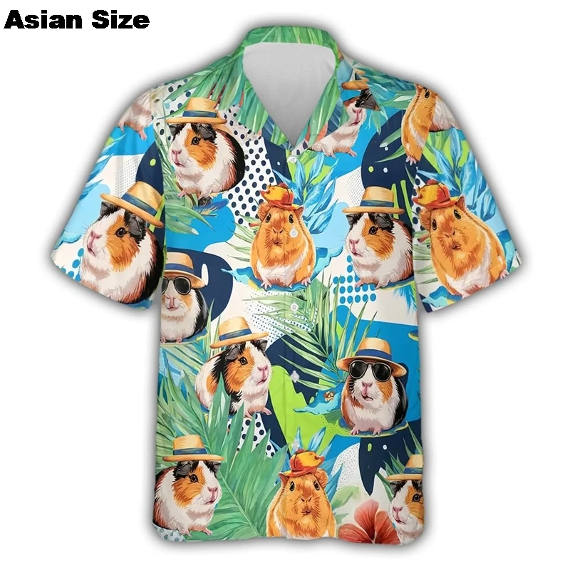 Guinea Pig Print Casual Shirt Cute Animal Beach Shirts Hawaiian Cute Pet Blouses Short Sleeve Graphic Clothing Tropical Clothing
Guinea Pig Print Casual Shirt Cute Animal Beach Shirts Hawaiian Cute Pet Blouses Short Sleeve Graphic Clothing Tropical Clothing