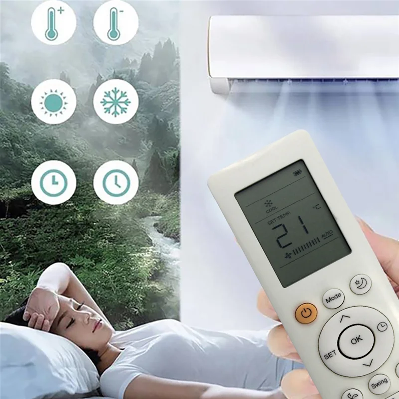 Пульт дистанционного управления кондиционером для кондиционера Midea RG10B(B) BGEF Сменный пульт дистанционного управления
Пульт дистанционного управления кондиционером для кондиционера Midea RG10B(B) BGEF Сменный пульт дистанционного управления