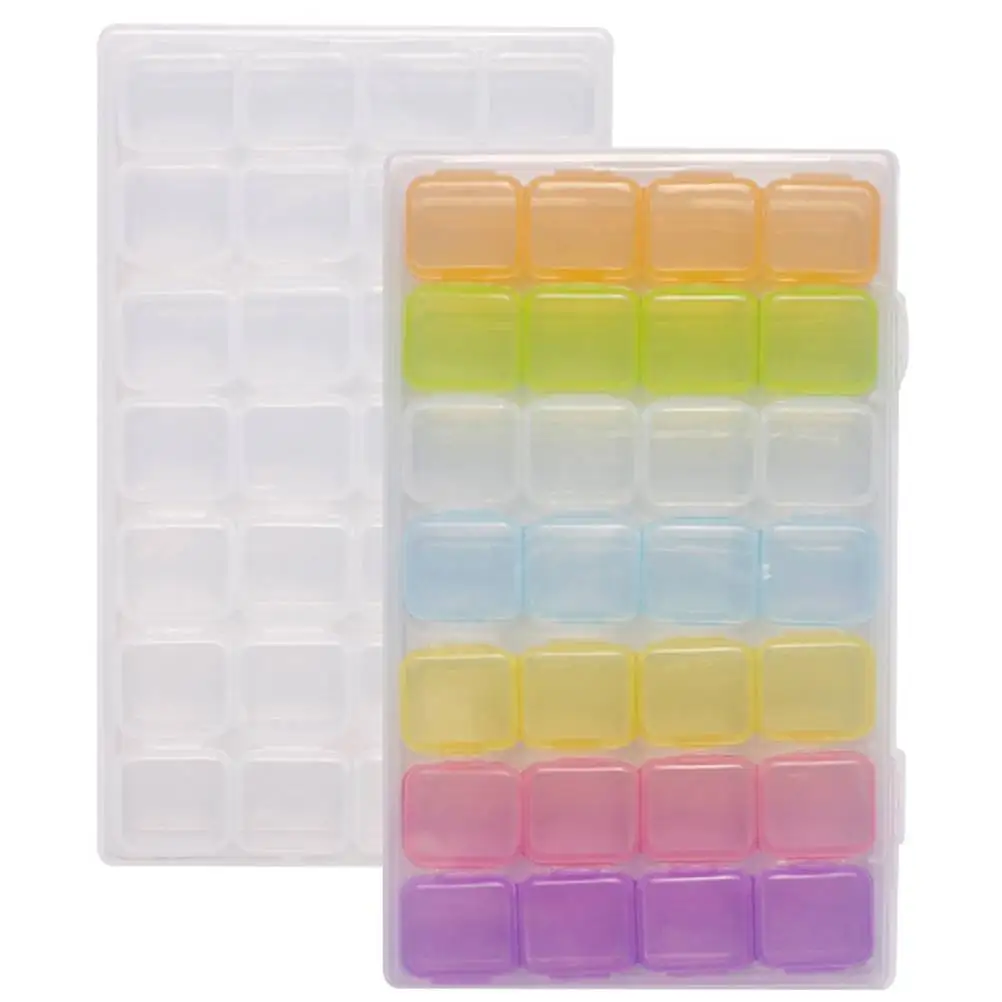 2 Pcs Jewelry ganizer Box Clear Mini Grid Storage Containers For Beads Earrings Small Accessories Display Case Rock Collection
2 Pcs Jewelry ganizer Box Clear Mini Grid Storage Containers For Beads Earrings Small Accessories Display Case Rock Collection