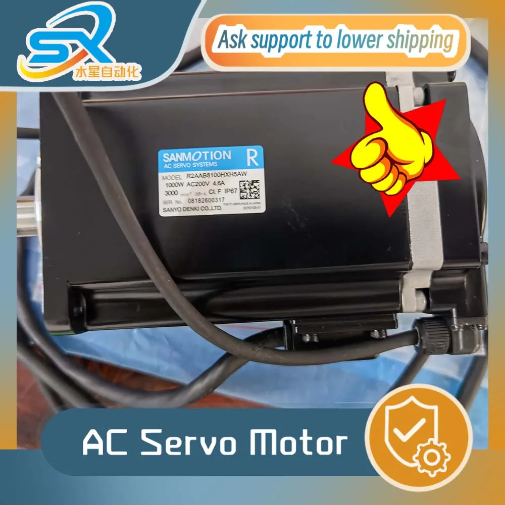 Sanyo Servo Motor For Robotics R2AAB8100HXH5AW 1000w Provide Factory Inspection Video
Sanyo Servo Motor For Robotics R2AAB8100HXH5AW 1000w Provide Factory Inspection Video