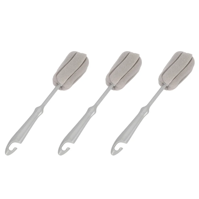 WOTT-3Pc Sponge Brush Milk Bottle Cup Glass Washing Cleaning Kitchen Cleaner Tools Cup Cleaning Brush Plastic Short Handle
WOTT-3Pc Sponge Brush Milk Bottle Cup Glass Washing Cleaning Kitchen Cleaner Tools Cup Cleaning Brush Plastic Short Handle