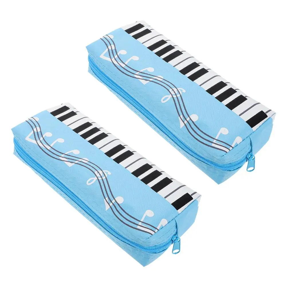 2 Musical Supplies Canvas Pencil Case Women Teen High Capacity Student Dust Water Resistant Stylish Portable Piano Keyboard
2 Musical Supplies Canvas Pencil Case Women Teen High Capacity Student Dust Water Resistant Stylish Portable Piano Keyboard