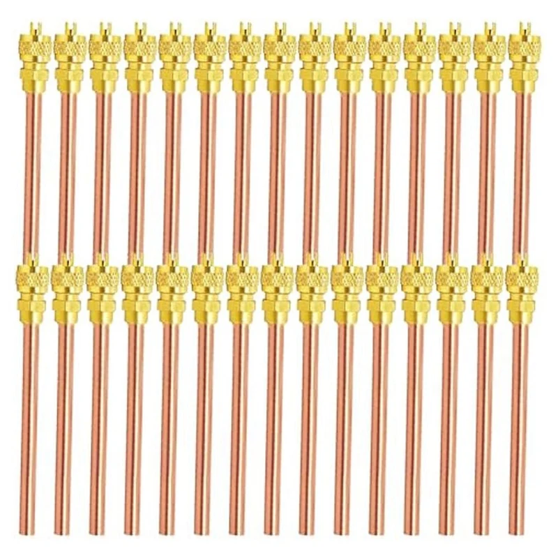 B28C-30Pcs Сервисный клапан доступа, Комплект клапанов доступа для холодильника, Сервисный клапан холодильного оборудования переменного тока стержневым сердечником
B28C-30Pcs Сервисный клапан доступа, Комплект клапанов доступа для холодильника, Сервисный клапан холодильного оборудования переменного тока стержневым сердечником