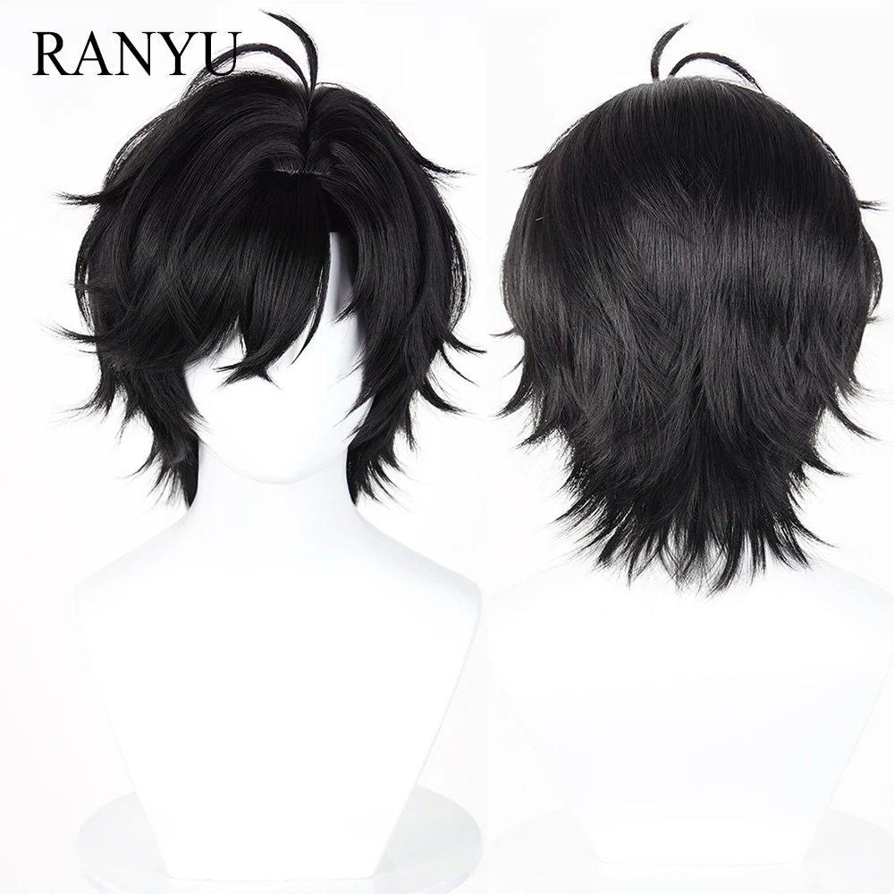 Black Anime Game Cosplay Wigs with Bangs Synthetic Short Straight Heat Resistant Fluffy Wig for Daily Party
Black Anime Game Cosplay Wigs with Bangs Synthetic Short Straight Heat Resistant Fluffy Wig for Daily Party