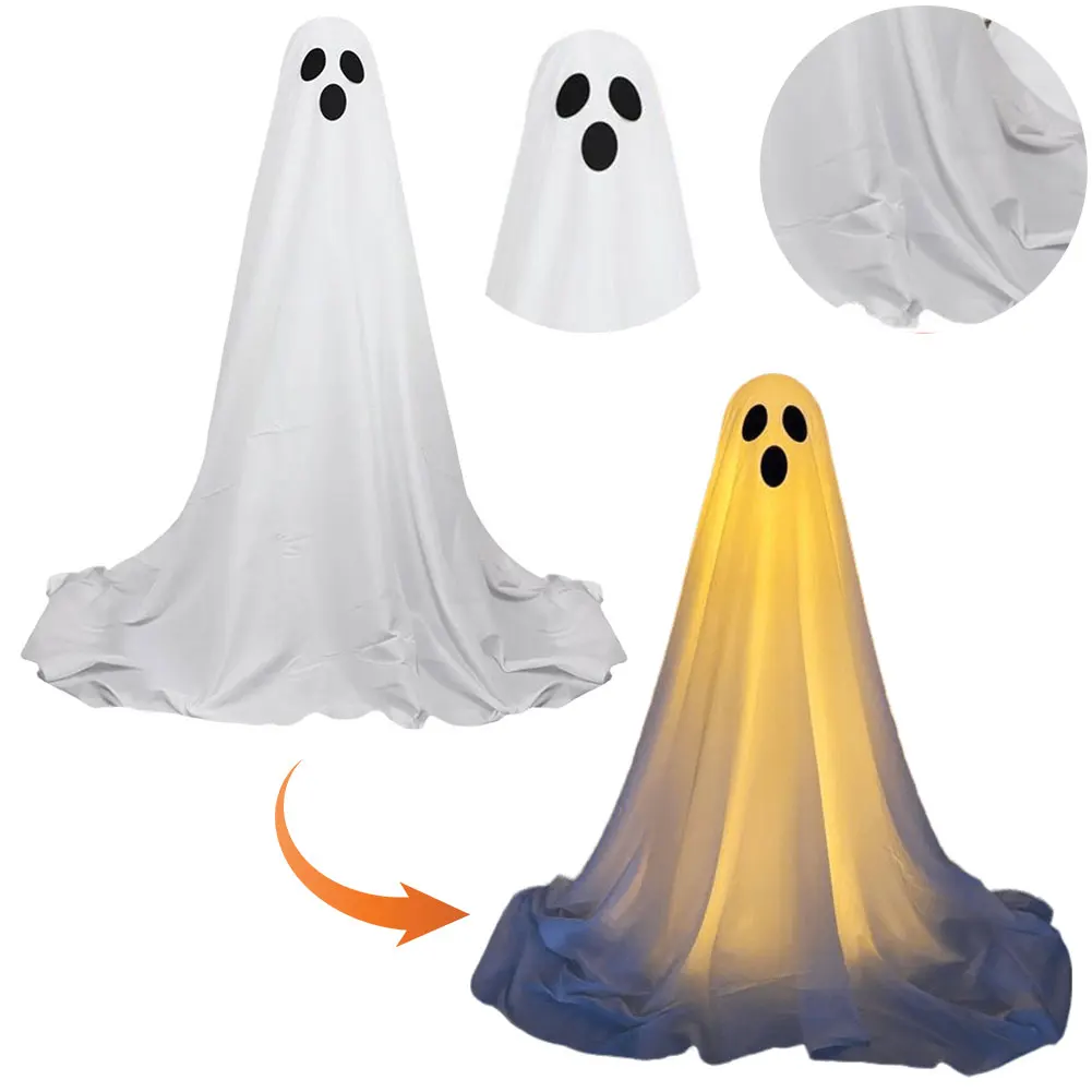 Lighted Spooky Ghost Decor Halloween Decorations Outdoor with String Lights for Home Porch Garden Yard Lawn Party Decorations
Lighted Spooky Ghost Decor Halloween Decorations Outdoor with String Lights for Home Porch Garden Yard Lawn Party Decorations