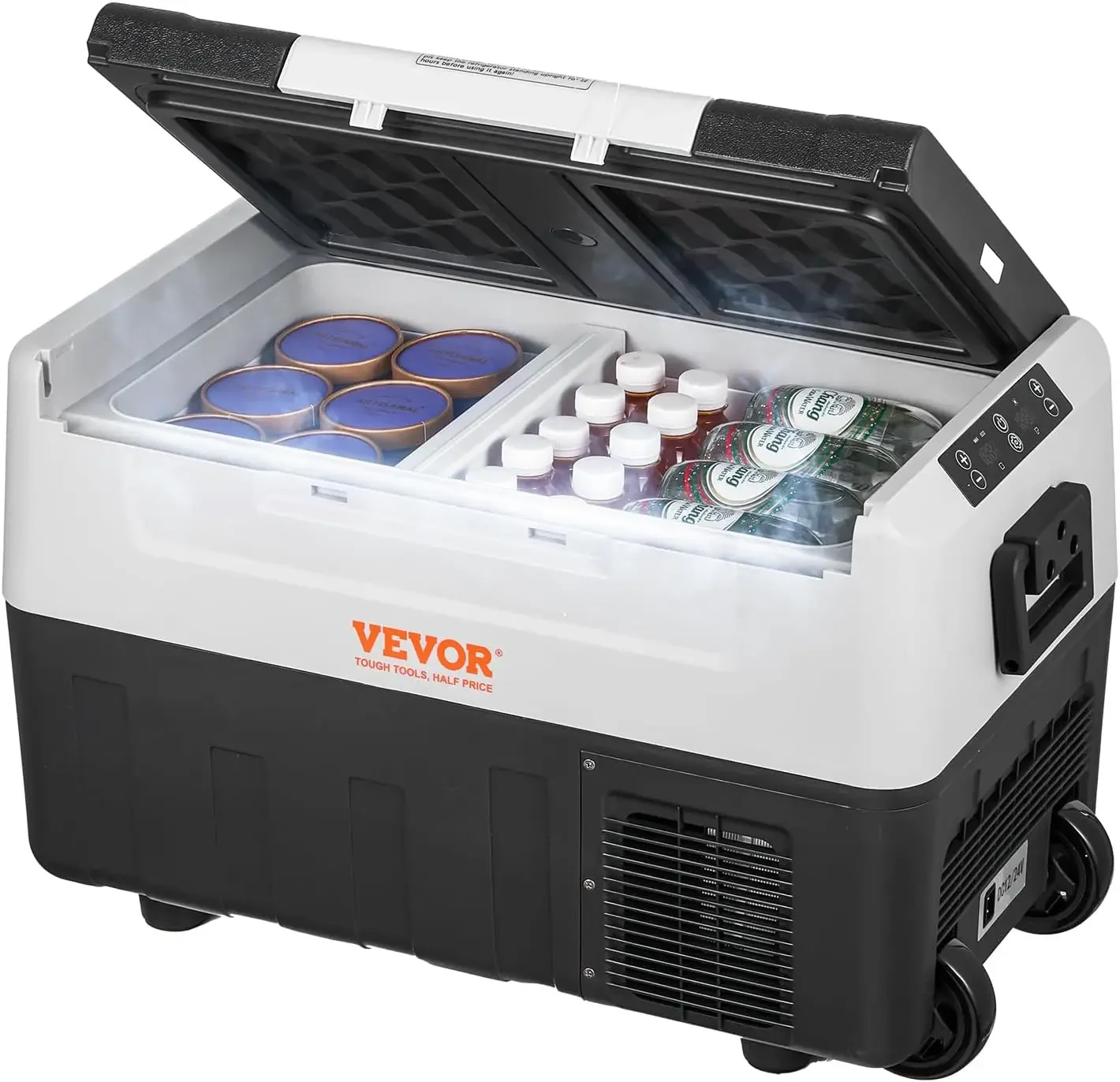 Car Refrigerator, 12 Volt Car Refrigerator Fridge, 37 QT/35 L Dual Zone Portable Freezer, -4℉-50℉ Adjustable Range
Car Refrigerator, 12 Volt Car Refrigerator Fridge, 37 QT/35 L Dual Zone Portable Freezer, -4℉-50℉ Adjustable Range