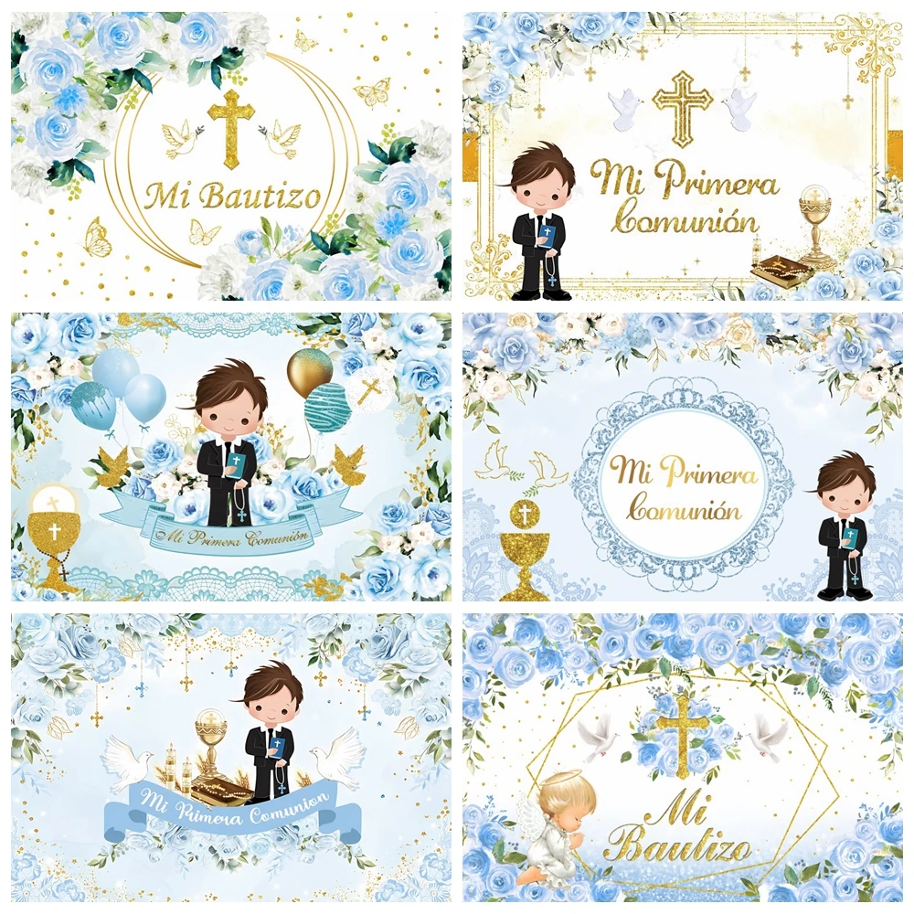 My First Communion Backdrop God Bless Boy Baby Shower Birthday Party Cake Table Decor Background Photography Photo Studio Props
My First Communion Backdrop God Bless Boy Baby Shower Birthday Party Cake Table Decor Background Photography Photo Studio Props
