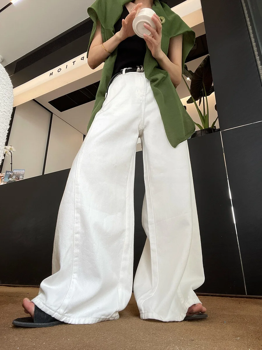 JCCC adow White Cotton Straight Leg Wide Leg Jeans Versatile Slimming Jeans Combed Cotton High Waist Jeans Ladies Jeans
JCCC adow White Cotton Straight Leg Wide Leg Jeans Versatile Slimming Jeans Combed Cotton High Waist Jeans Ladies Jeans