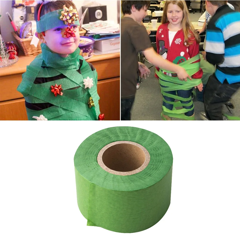 100M Christmas Tree Game Paper Roll Crepe Streamer for Party Decoration DIY Craft Activity Kids Adults Handmade
100M Christmas Tree Game Paper Roll Crepe Streamer for Party Decoration DIY Craft Activity Kids Adults Handmade