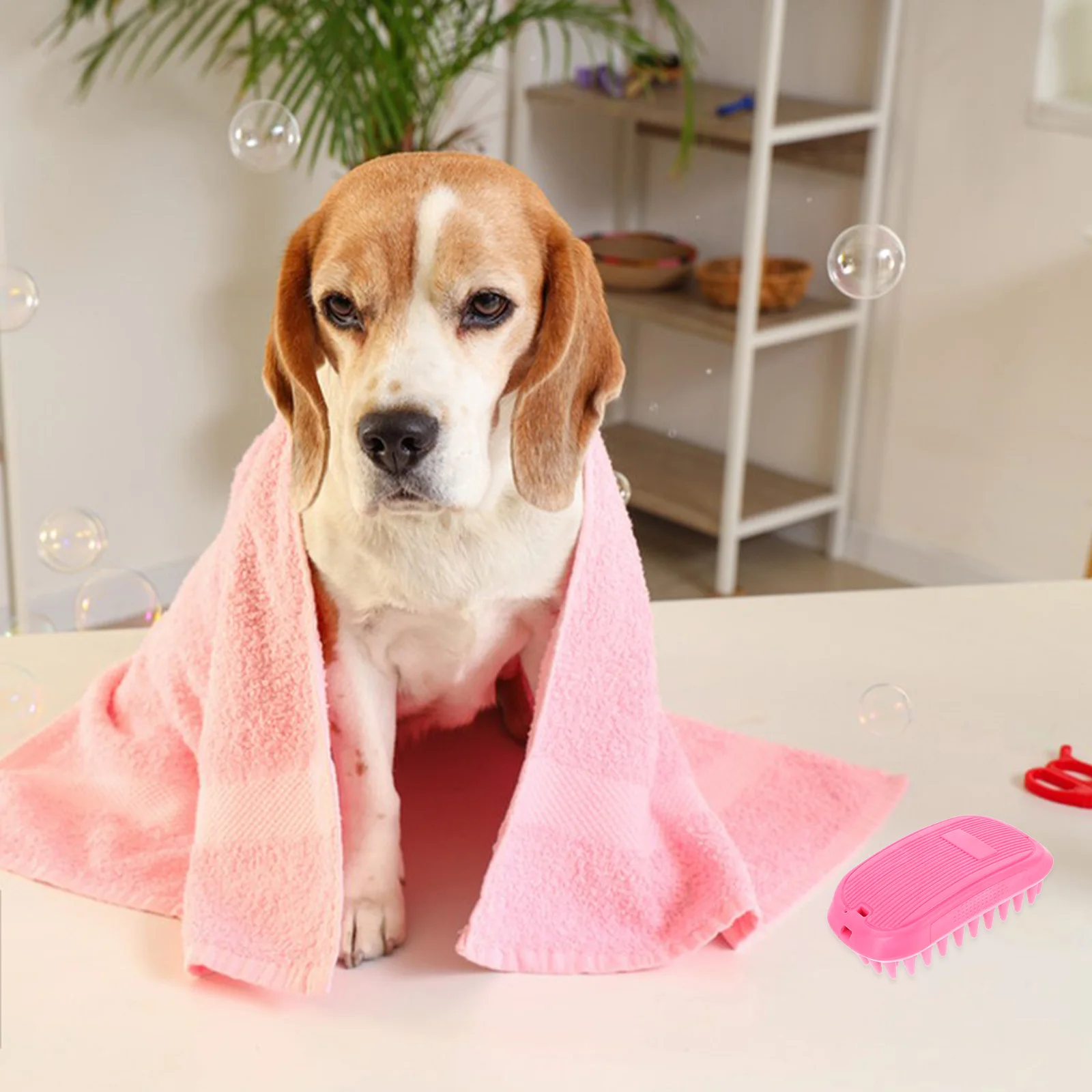 Pet Shampoo Brush Dog Cat Bath Massage Grooming Tool Non-slip Silicone Bristles Hair Removal Deshedding Cleaning Equipment
Pet Shampoo Brush Dog Cat Bath Massage Grooming Tool Non-slip Silicone Bristles Hair Removal Deshedding Cleaning Equipment