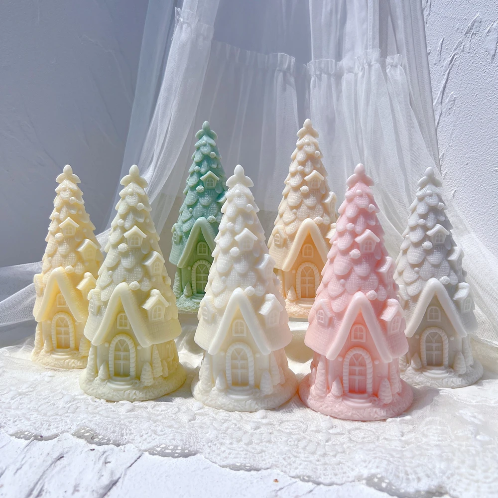 Christmas Pine Tree Silicone Candle Mold for Xmas Decorations DIY Handmade Crafts
Christmas Pine Tree Silicone Candle Mold for Xmas Decorations DIY Handmade Crafts