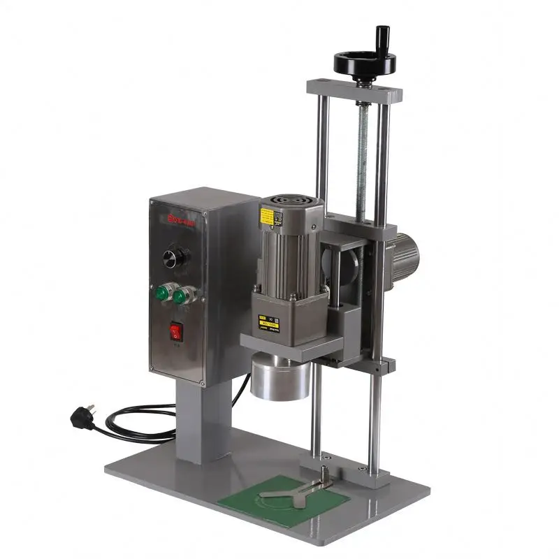 DDX-450 Electric Capping Machine Glass Bottle ROPP Aluminum Screw Automatic Capping Sealing Machine
DDX-450 Electric Capping Machine Glass Bottle ROPP Aluminum Screw Automatic Capping Sealing Machine