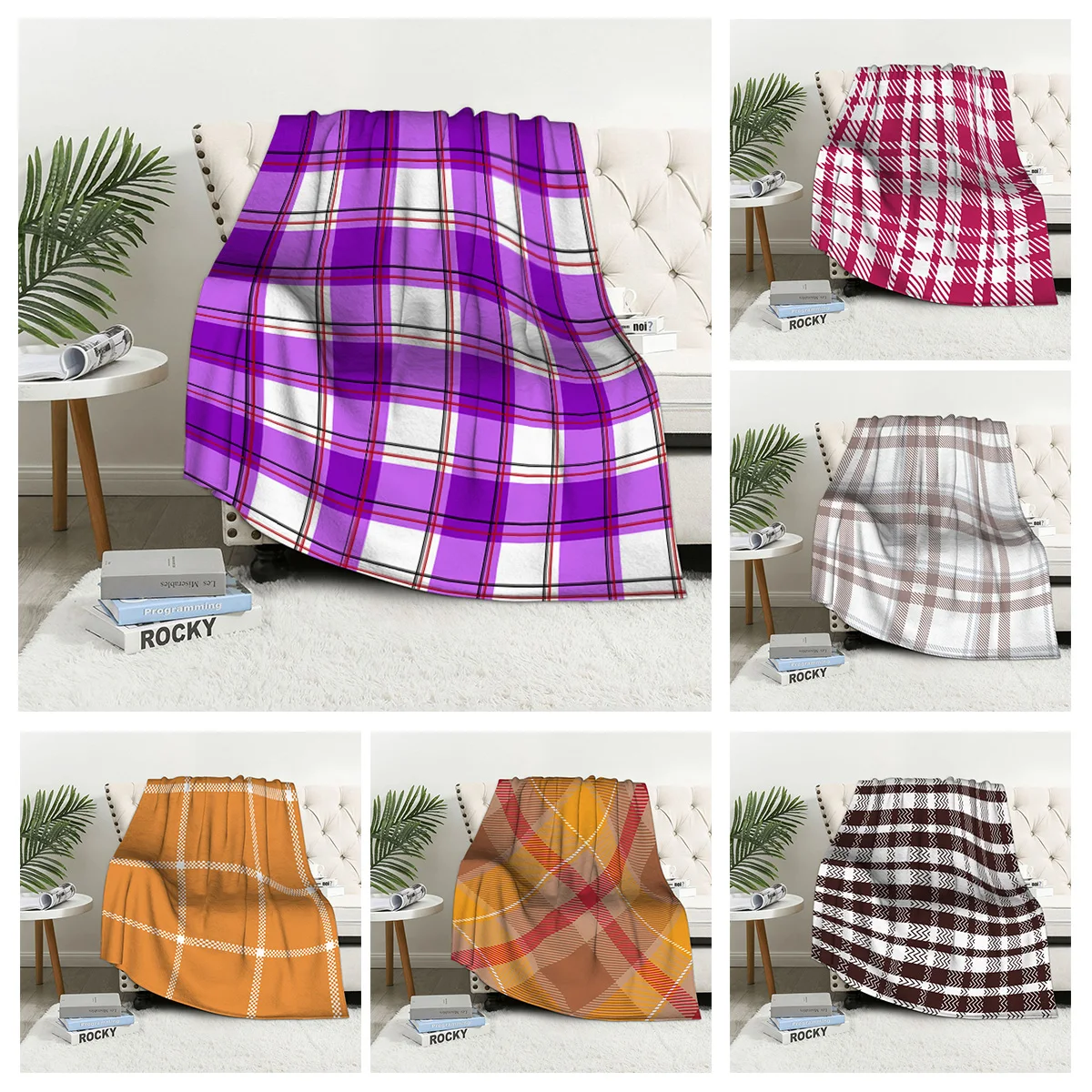 Home decoration plush Throw Sofa blanket Bedspread bed fluffy soft blankets decor Plaid Modern geometric pattern simple nordic
Home decoration plush Throw Sofa blanket Bedspread bed fluffy soft blankets decor Plaid Modern geometric pattern simple nordic