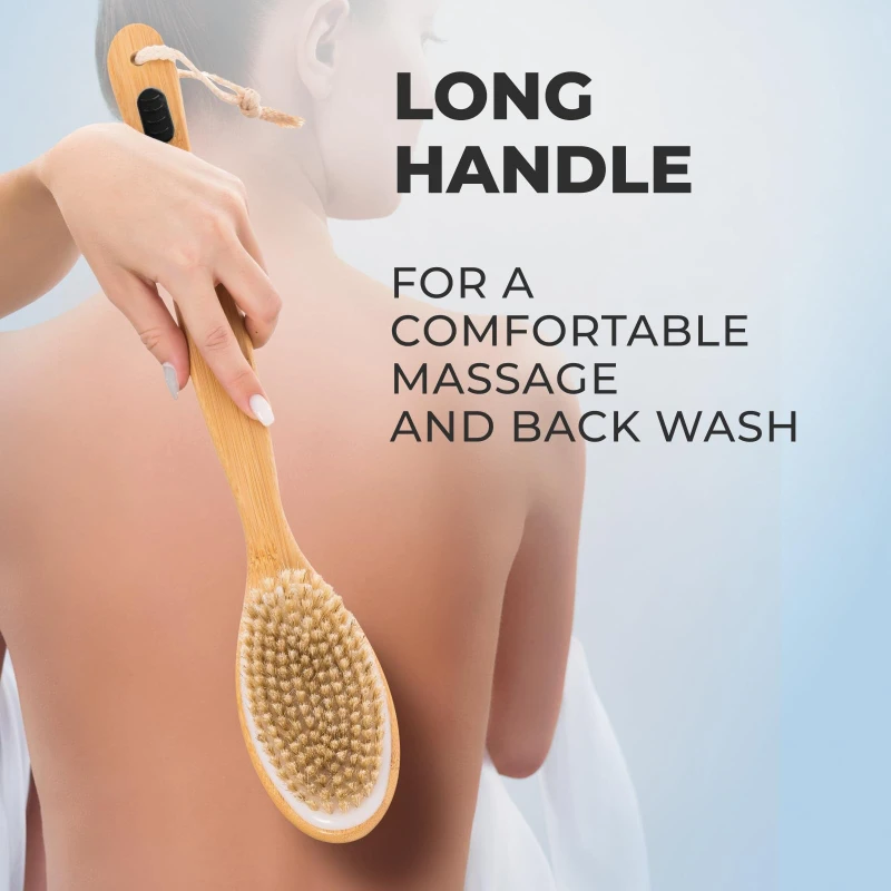 Щетка для скраба для тела Скрубберы для спины и ванны Деревянная щетка с длинной ручкой из щетины Удаление омертвевшей кожи Мужчины Женщины Влажное и сухое использование Товары для ванной комнаты
Щетка для скраба для тела Скрубберы для спины и ванны Деревянная щетка с длинной ручкой из щетины Удаление омертвевшей кожи Мужчины Женщины Влажное и сухое использование Товары для ванной комнаты