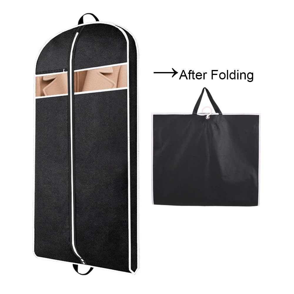 Non-woven Fabric Clothes Dust Cover Suit Clothing Storage Dustproof Cover Fur Coat Large Dress Space Saving Hanging Garment Bags
Non-woven Fabric Clothes Dust Cover Suit Clothing Storage Dustproof Cover Fur Coat Large Dress Space Saving Hanging Garment Bags