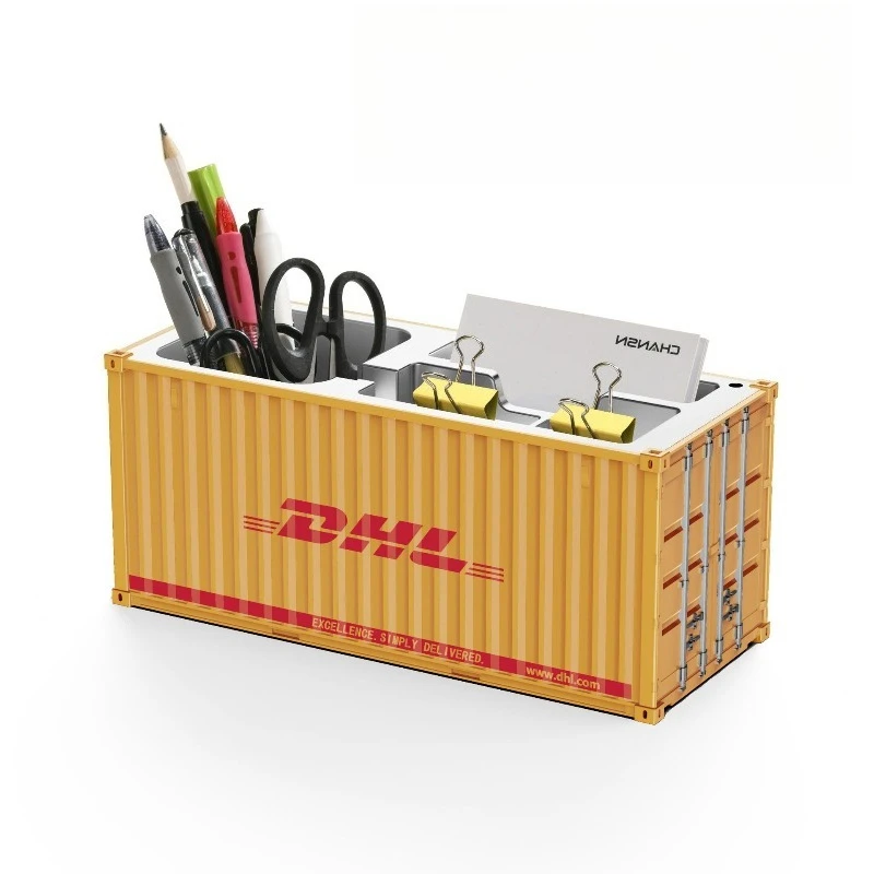 1pc Simulated Ocean Freight Container Model Pen Holder Storage Box New Plastic Storage Box Desktop Storage Rack
1pc Simulated Ocean Freight Container Model Pen Holder Storage Box New Plastic Storage Box Desktop Storage Rack