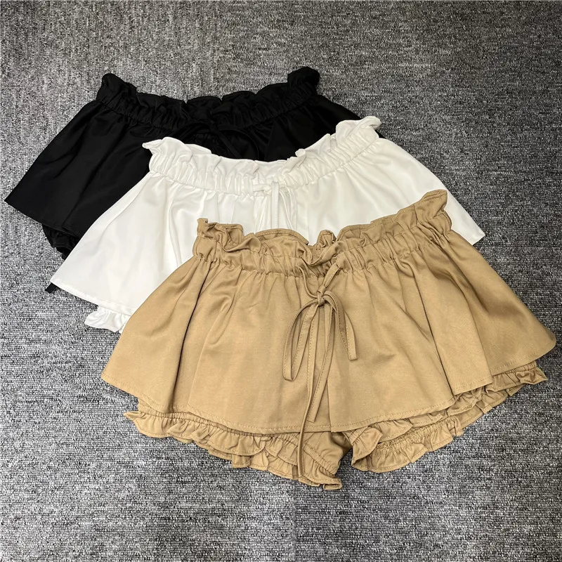 Summer New Women's A-Line Flower Bud Skirt with Bow-Knot Elastic Waist Anti-Light Short Skirt for Small Stature
Summer New Women's A-Line Flower Bud Skirt with Bow-Knot Elastic Waist Anti-Light Short Skirt for Small Stature