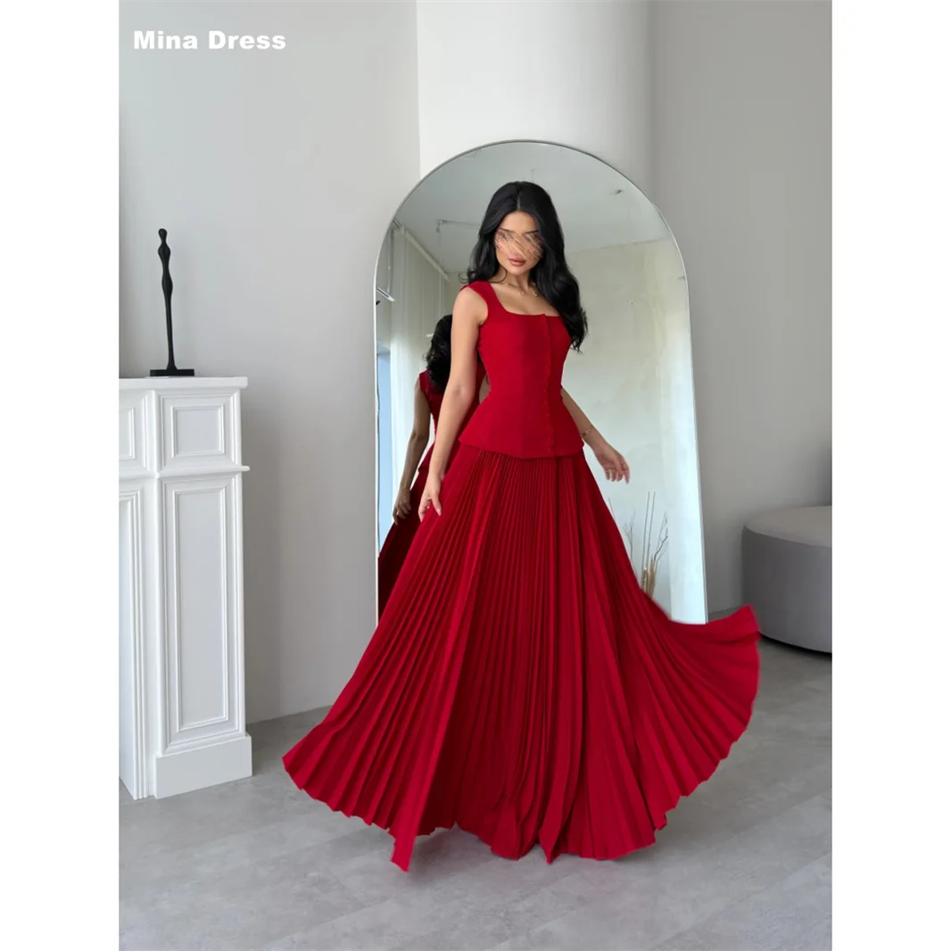 Mina Customized Red Elegant Night Dresses for Special Occasions Wide Shoulder Straps Luxurious Evening Dresses Brands Buttons
Mina Customized Red Elegant Night Dresses for Special Occasions Wide Shoulder Straps Luxurious Evening Dresses Brands Buttons