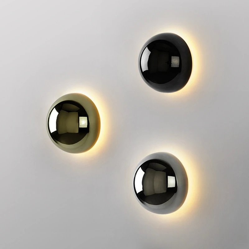 Minimalist Wall Lamps Round Ambient Light For Master Bedroom Bedhead Bauhaus Style Metal Accent Room Decor Study Indoor Sconces
Minimalist Wall Lamps Round Ambient Light For Master Bedroom Bedhead Bauhaus Style Metal Accent Room Decor Study Indoor Sconces