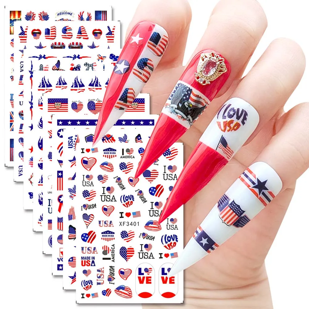 1Pcs American Mexico Flag Nail Art Stickers 3D USA Independence Day National Mexican Butterfly Element Slider Nail Decals
1Pcs American Mexico Flag Nail Art Stickers 3D USA Independence Day National Mexican Butterfly Element Slider Nail Decals