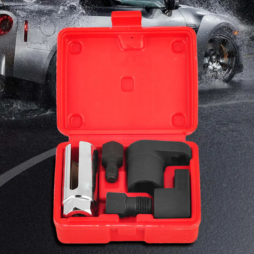 Auto O2 Socket Removal Install Offset Thread Chaser Tool Oxygen Vacuum Sensor Removal Socket Kit Removal Installation Tool
Auto O2 Socket Removal Install Offset Thread Chaser Tool Oxygen Vacuum Sensor Removal Socket Kit Removal Installation Tool