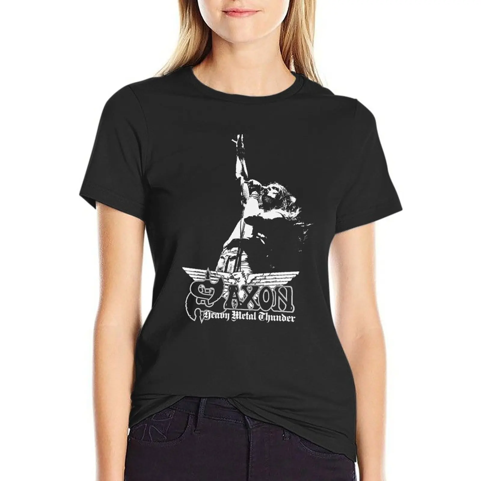 saxon band T-Shirt anime plus size tops t-shirt dress for Women plus size sexy
saxon band T-Shirt anime plus size tops t-shirt dress for Women plus size sexy