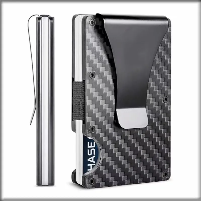 Credit Card Protect Clip Men Carbon Fiber Credit Card Holder New Minimalist Blocking Slim Metal Cardholder Portable
Credit Card Protect Clip Men Carbon Fiber Credit Card Holder New Minimalist Blocking Slim Metal Cardholder Portable