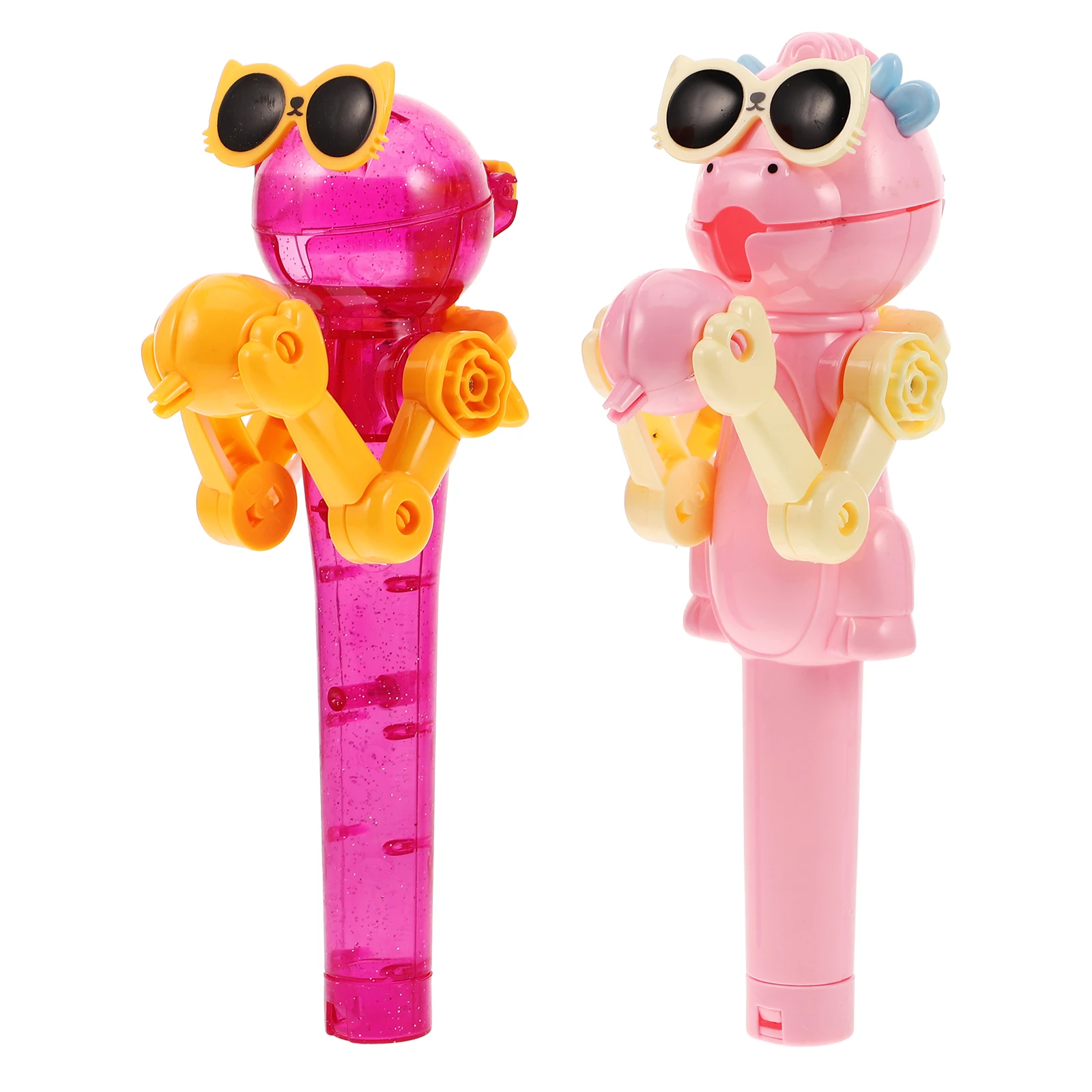 2pcs Dinosaur Lollipop Robot Interactive Play Toy for Media Sensation Chocolate Holder Candy Case Bouquet Sucker
2pcs Dinosaur Lollipop Robot Interactive Play Toy for Media Sensation Chocolate Holder Candy Case Bouquet Sucker