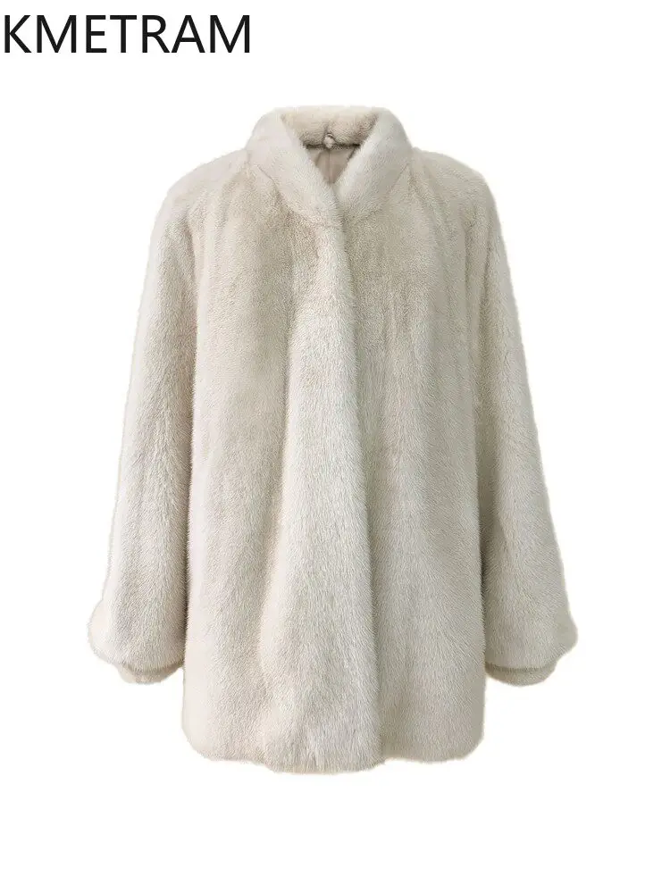 KMETRAM Natural Mink Fur Coats Women Fashion Stand Collar Winter Fur Jacket Luxury Real Fur Coat Woman Clothes 2026 шуба женская
KMETRAM Natural Mink Fur Coats Women Fashion Stand Collar Winter Fur Jacket Luxury Real Fur Coat Woman Clothes 2026 шуба женская